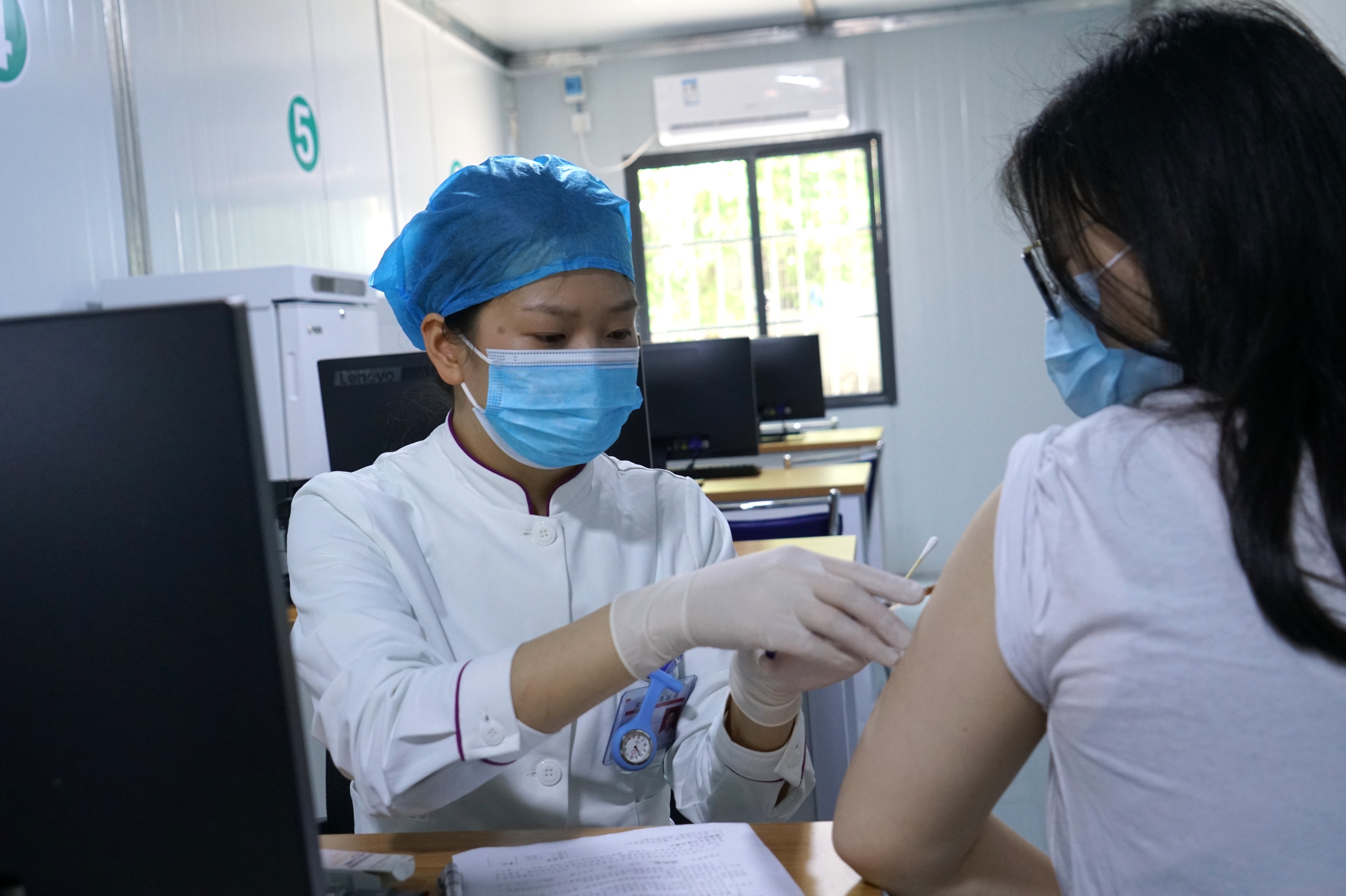 【新冠疫苗】约4000人次已在光琇医院进行接种